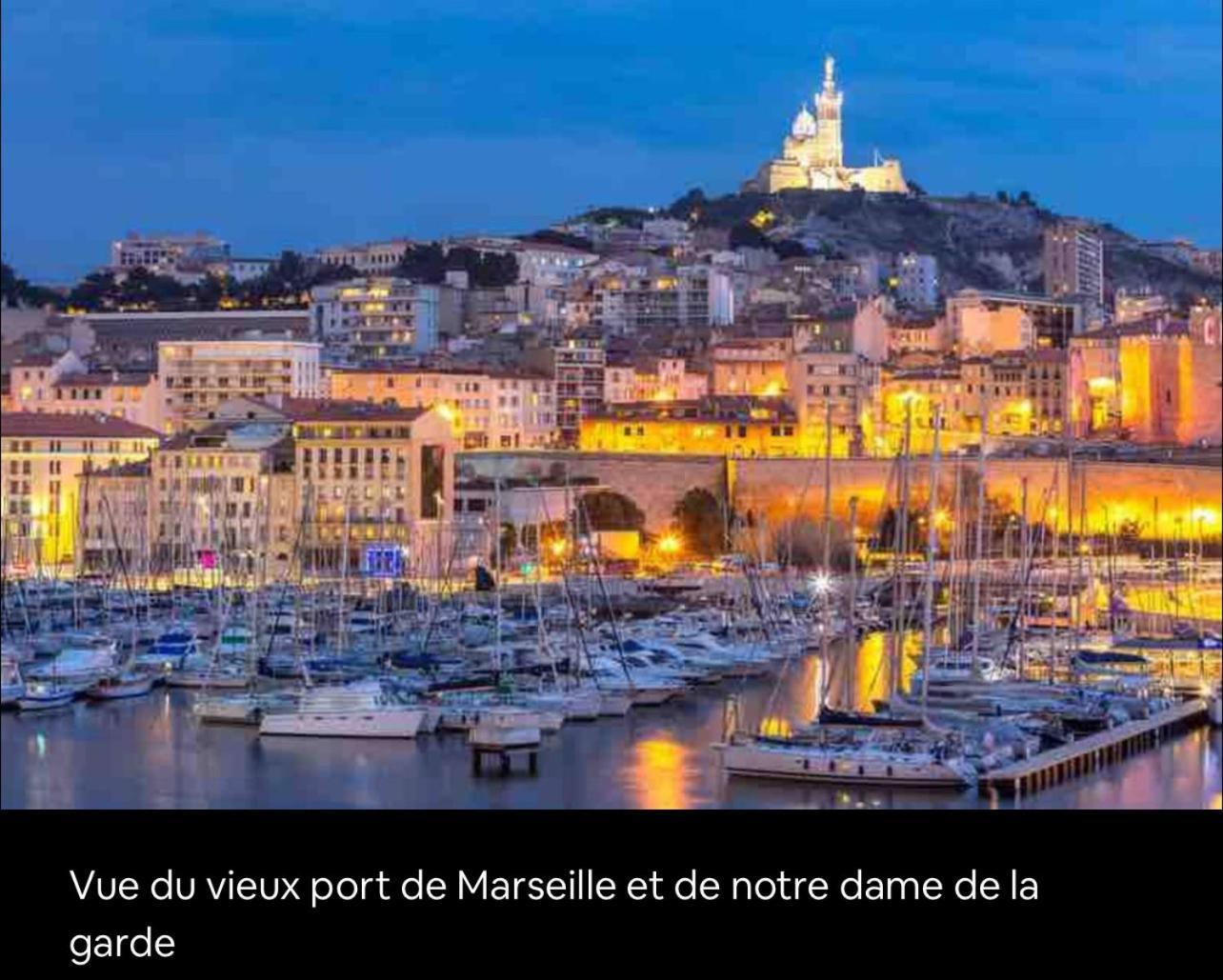 Joli Studio Proche Plage, Vieux Port & Palais Pharo Marseilles Exterior foto